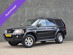 Mitsubishi Pajero Sport 3.0 V6/1e Eig/Airco/Cruise/170PK/Vol, Auto's, Mitsubishi, Automaat, Gebruikt, Zwart, Leder