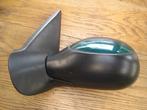 Linker buitenspiegel Peugeot 206 groen met. elekt. verstelba, Ophalen of Verzenden, Gebruikt, Peugeot