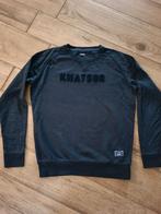 Cheaque Donkerblauwe Sweater Maat M - ZGAN!, Cheaque, Ophalen of Verzenden, Zo goed als nieuw, Maat 48/50 (M)