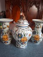 Delfts Blauw 3-delig Kaststel Handwerk, Ophalen of Verzenden