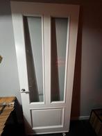 Swedex stompe binnendeur met facetglas - 88x231,5cm, Doe-het-zelf en Verbouw, Ophalen, Gebruikt, 80 tot 100 cm, 215 cm of meer