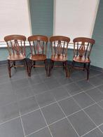 4 Windsor eetkamerstoelen, Antiek en Kunst, Ophalen