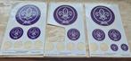 Stickers World Scout Embleem, restant., Ophalen of Verzenden, Gebruikt, Embleem, Speld of Insigne