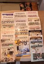 30 woonbladen tijdschriften - vt wonen, eigen huis, ariadne, Boeken, Ophalen of Verzenden, Gelezen, Overige typen