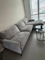 UrbanSofa Gino hoekbank / 3-zits met lounge – lichtgrijs, Ophalen, Hoekbank, 300 cm of meer, 75 tot 100 cm