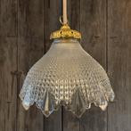 Hanglamp Antiek Holophane Crystals, Antiek en Kunst, Ophalen of Verzenden
