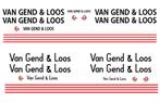 Vrachtauto decal 1:50 Van Gend en Loos ( Type 1 ), Hobby en Vrije tijd, Modelauto's | 1:50, Nieuw, Overige merken, Bus of Vrachtwagen