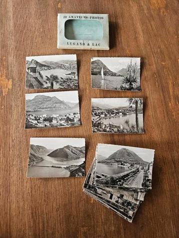 20 Lugano & Lac foto's in mapje jaar 1955  beschikbaar voor biedingen