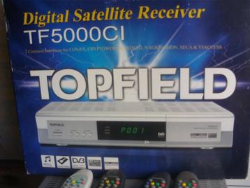 TOPFIELD TF 5000 CI  Digitale Satelite Ontvanger. beschikbaar voor biedingen
