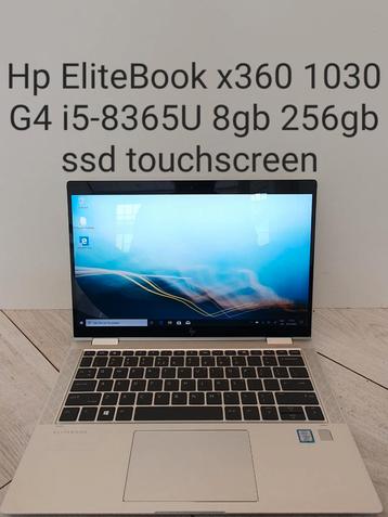 Als nieuw: Hp EliteBook X360 1030 G4 i5-8365U 8gb 256gb