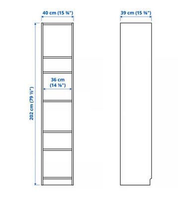 Billy boekenkast IKEA - afbeelding 4