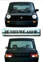 Folder Lancia A112 1984, Ophalen of Verzenden, Gelezen, Overige merken