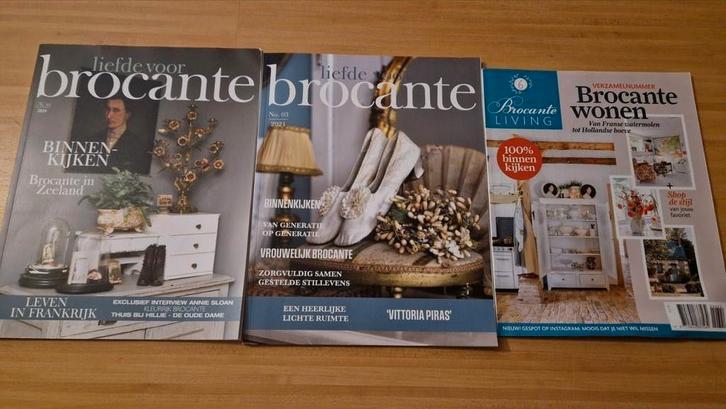 Brocante Tijdschriften - 3 Stuks, Boeken, Tijdschriften en Kranten, Gelezen, Overige typen, Ophalen
