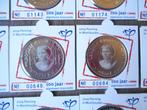100 jaar algemeen kiesrecht penning in originele munthouder, Postzegels en Munten, Penningen en Medailles, Ophalen of Verzenden