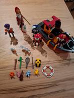Playmobil stoomboot Sinterklaas en Piet, Ophalen