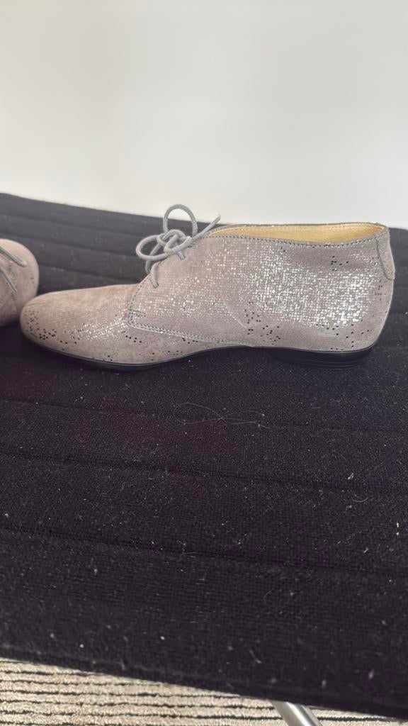 Grijs/taupe schoenen Christian Dietz maat 38, Ophalen, Zo goed als nieuw