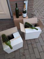 Lege wijn en champagne flessen, Verzamelen, Wijnen, Ophalen, Champagne