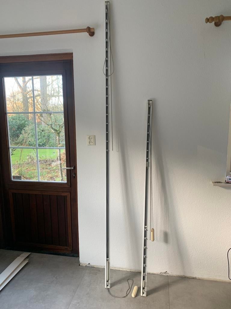 Uni Design lamellen zonwering binnen, Ophalen, Gebruikt, 200 cm of meer, Wit