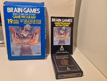 Brain Games cib Atari 2600  beschikbaar voor biedingen