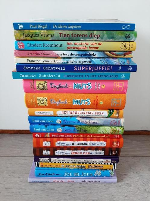 Partij kinderboeken oa Superjuffie Dagboek van een Muts, Boeken, Overige Boeken, Gelezen, Verzenden