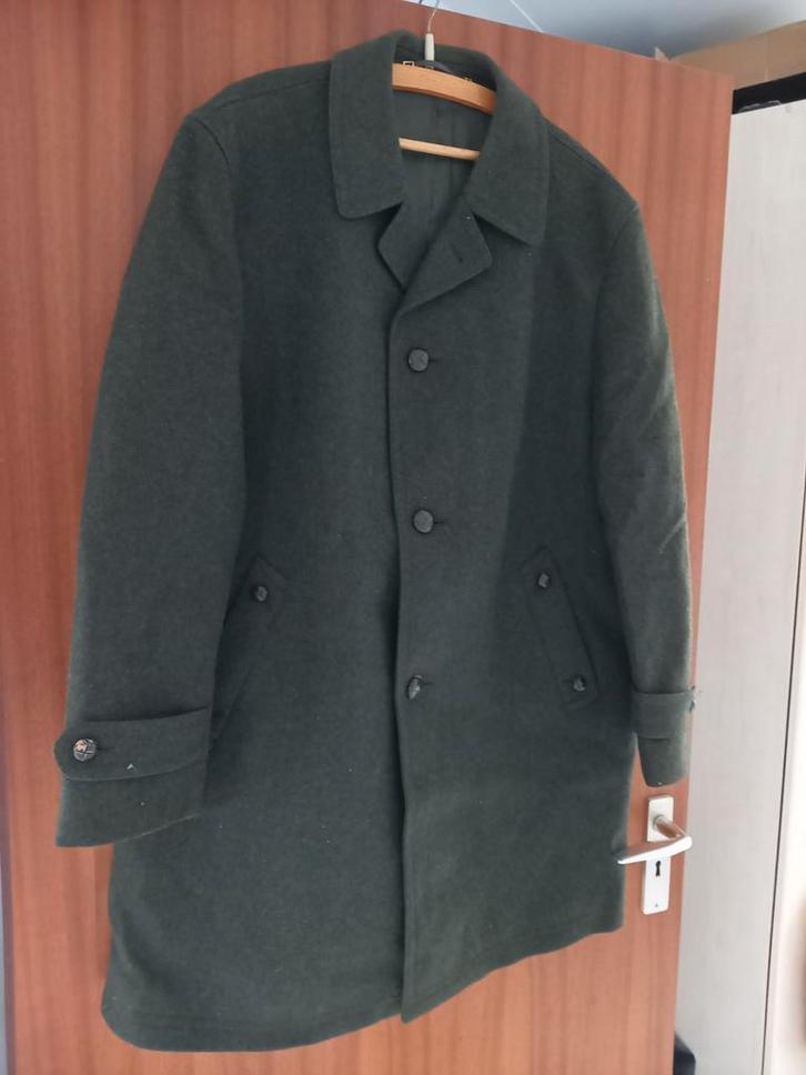Loden mantel / jagersjas, Kleding | Heren, Jassen | Winter, Gedragen, Maat 52/54 (L), Groen, Ophalen of Verzenden