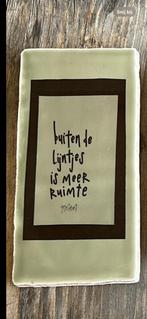 Wandtegeltje, Ophalen of Verzenden, Zo goed als nieuw, Glas of Kopje