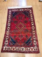 Vintage handgeknoopt perzisch tapijt hamadan 210 127, Info@SlatsAntiek.nl, 100 tot 150 cm, Perzisch, 200 cm of meer