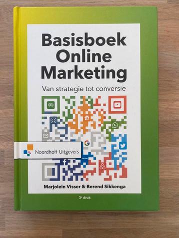Marjolein Visser - Basisboek online marketing beschikbaar voor biedingen