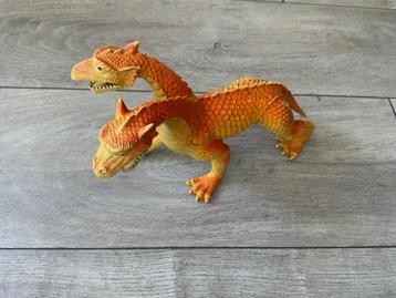Vintage Imperial 2 koppige Draak Draken - Dinosaurus 1983 beschikbaar voor biedingen