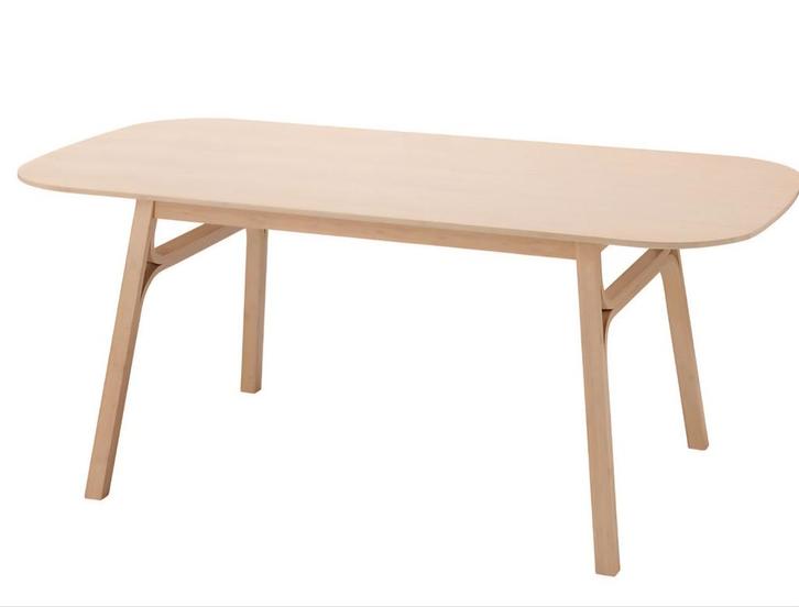 Ikea VOXLÖV Eettafel - Licht Bamboe, Huis en Inrichting, Tafels | Eettafels, 50 tot 100 cm, 150 tot 200 cm, Rechthoekig, Ophalen