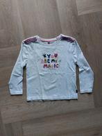 Wit shirt lange mouwen merk Hema maat 110/116, Meisje, Ophalen of Verzenden, Zo goed als nieuw, Shirt of Longsleeve