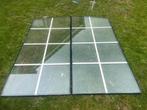 Set getoogd isolatie glas 26mm, +/-  2000mm hoog., Glasplaat, Dubbelglas, 160 cm of meer, Zo goed als nieuw