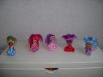 5poppenhuis popjes van 11cm met gekleurd haar en 4schoentjes, Verzamelen, Poppenhuizen en Toebehoren, Popje, Ophalen of Verzenden