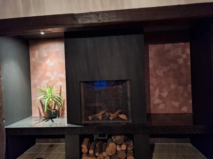 Z.g.a.n barbas classic 75 cm gashaard, Huis en Inrichting, Kachels, Zo goed als nieuw, Inbouw, Gaskachel, Gas, Ophalen