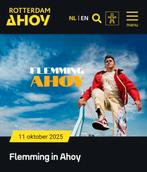 Flemming 11 oktober Ahoy 2 zitplaatsen 2e rang, Drie personen of meer, Oktober
