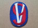 WWII US 95th Infantry Division patch, Verzenden, Amerika, Embleem of Badge