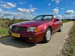 MERCEDES 500 SL CABRIO 1992 ROOD, Auto's, Mercedes-Benz, Automaat, 4973 cc, 8 cilinders, Particulier