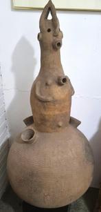 Etnografica, Afrika, Terracotta, waterpot, Adamawa, Nigeria, Ophalen