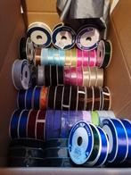 Diverse linten op rol - 70 stuks, Ophalen of Verzenden, Nieuw, Lint, Band of Elastiek