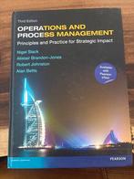 Operations and Process Management – 3rd Edition, Boeken, Ophalen of Verzenden, Zo goed als nieuw, Accountancy en Administratie