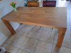 Eettafel eikenhout 180 x 88, Ophalen, Eikenhout, 50 tot 100 cm, Zo goed als nieuw