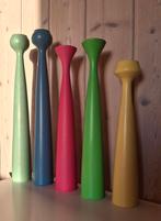 Diverse kleuren Applicata kandelaars. Denemarken., Ophalen of Verzenden, Zo goed als nieuw, Overige materialen, Minder dan 25 cm