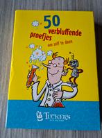 50 Verbluffende Proefjes - Als Nieuw!, Ophalen of Verzenden, Zo goed als nieuw, Knutselen