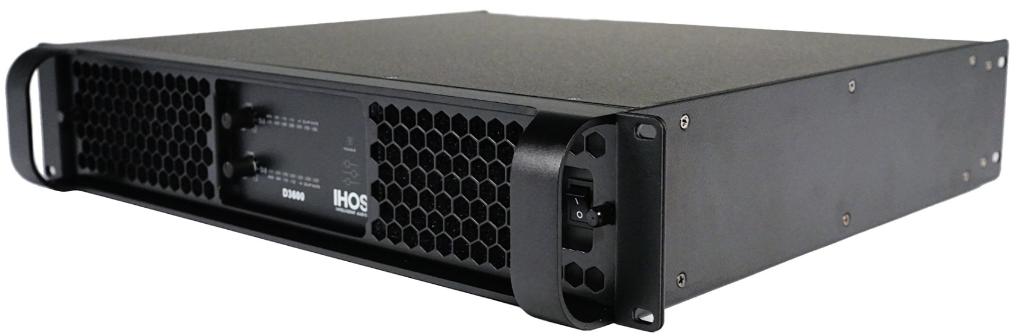 Ihos d3600 versteker, Audio, Tv en Foto, Luidsprekers, Zo goed als nieuw, 120 watt of meer, Front, Rear of Stereo speakers, Ophalen