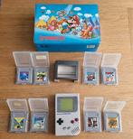 NINTENDO GAMEBOY CLASSIC 1989 + 8spellen vergrootglas koffer, Spelcomputers en Games, Spelcomputers | Nintendo Game Boy, Ophalen