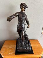 Prachtige bronze beeld, Antiek en Kunst, Antiek | Koper en Brons, Ophalen of Verzenden