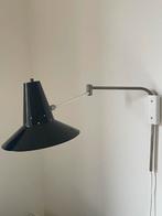 Vintage Anvia Wandlamp - Originele Kap, Ophalen of Verzenden, Gebruikt, Metaal