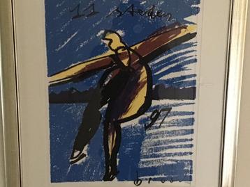Herman Brood…… zeefdruk ….11 steden 1997 beschikbaar voor biedingen