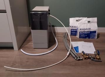 Complete Aquacell waterontharder met bypass slangen zout enz beschikbaar voor biedingen