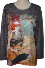 Ro-Zu, Rozu truitje, top, Ro Zu sweater, Mt. L, Kleding | Dames, Verzenden, Maat 42/44 (L), Ro-Zu, Zo goed als nieuw